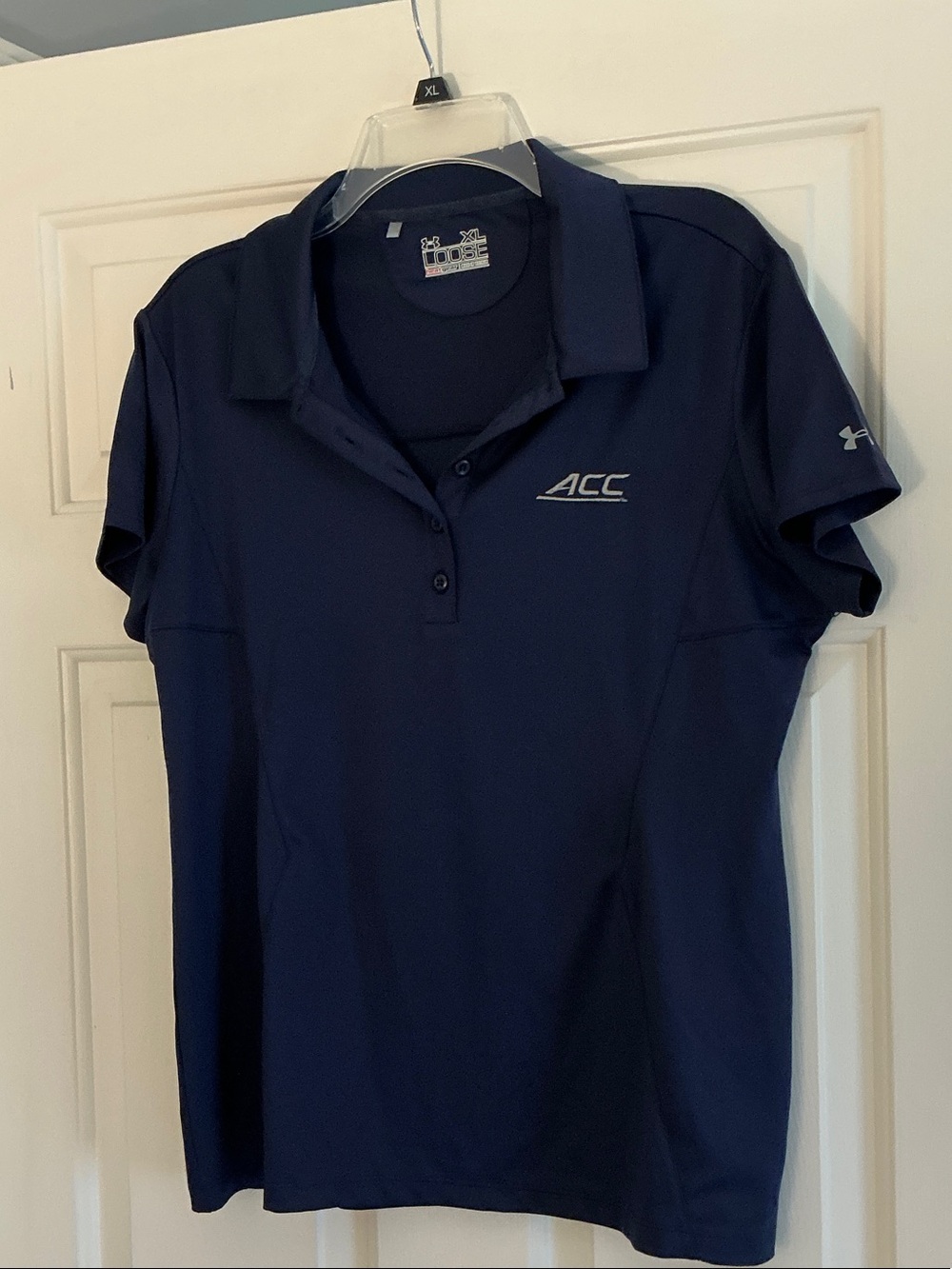 Under Armour Women’s Navy ACC Polo Shirt size XL